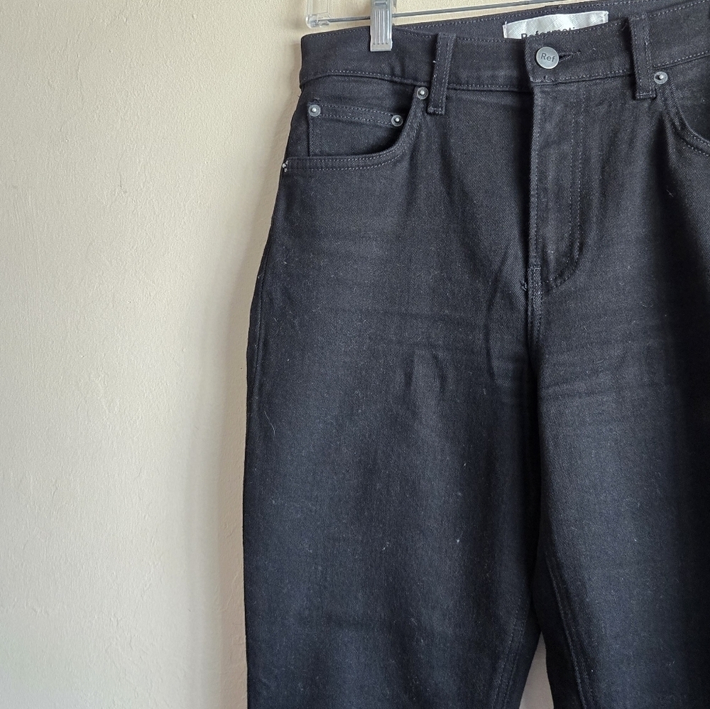 Reformation Black Flare Leg Jeans Size 28 - Picture 3 of 9